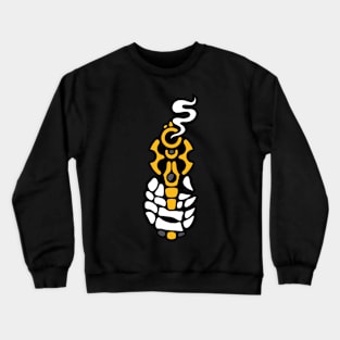 Skeleton gun Crewneck Sweatshirt